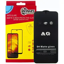Скло захисне Dengos Full Glue Matte Samsung Galaxy A14/M14 (black) (TGFG-MATT-43)