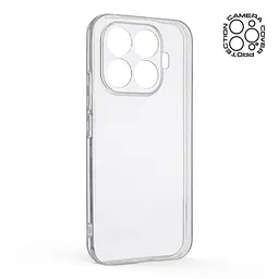 Прозрачный чехол для Xiaomi 17T с защитой камеры, тонкий, силиконовый, бесцветный, ударопрочный, противоударный бампер с закрытой камерой, ArmorStandart (ARM90957) - мініатюра 2