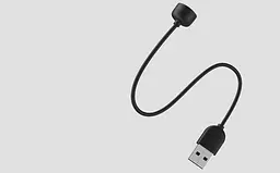 Зарядний пристрій USB Charger для Xiaomi Mi Smart Band 5/6/7 (Black) [48957] - мініатюра 3