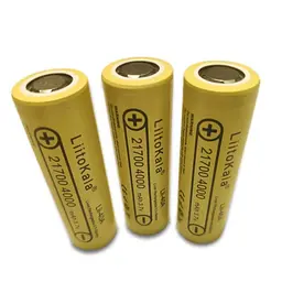 Акумулятор 21700 Liitokala 40A 4000mAh (Original) - мініатюра 4
