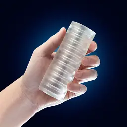 Мастурбатор Blush Rize Ribz Glow in the Dark що світиться в темряві, 12 см (прозорий) - мініатюра 3