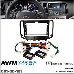 Перехідна рамка Infiniti G AWM 881-06-101 - мініатюра 9