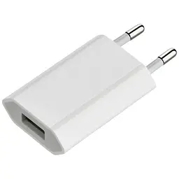 Мережевий зарядний пристрій USB Charger 1A Original EU Adaptor - мініатюра 4