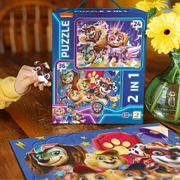 Пазл дитячий 2 в 1 DoDo Toys Зберігаємо світ у безпеці! 36 елементів (200573) - мініатюра 3