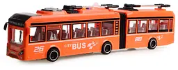 Іграшка CARS S Трамвай помаранчевий 1:16 (CJ-4358564) (7120436) - мініатюра 3
