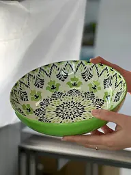 Салатник Olens Тригорье 102-603-8 25.5х7.5 см 1800 мл салатовый
