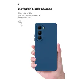 Чохол до мобільного телефона Armorstandart ICON Infinix Hot 60 4G Camera cover Dark Blue (ARM88243) - мініатюра 7