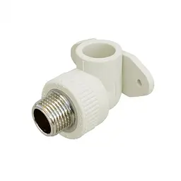Уголок PPR Blue Ocean настенный с креплением 20х1/2, 90 ЗР SD00010048