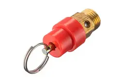 Клапан запобіжний компресора для спуску надлишкового повітря Intertool 1/4" × 10.5 бар - мініатюра 2