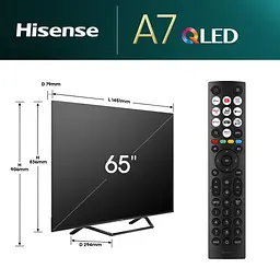 LED-телевізор Hisense 65A7NQ (7063903) - мініатюра 7