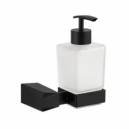 Дозатор рідкого мила VBI Pluto black VBI-040806BL