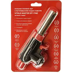 Пальник газовий Vitals Master BT-194С з п`єзопідпалом Ø22 мм (184687) - мініатюра 7