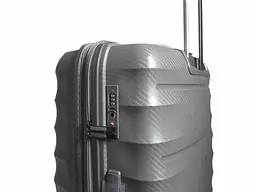 Валіза дорожня Гігант (XL) Поліпропілен Airtex 242 115л 76,5x52,5x33см Сірий (Grey) - мініатюра 6
