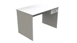 Стіл комп'ютерний Бад Ferrum-decor 750x1100x700 ДСП Біле 16 мм (FRD-104770) - мініатюра 2