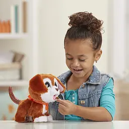 Інтерактивна іграшка Hasbro FurReal Великий пустотливий вихованець Poopalots Великий ведмідь на повідку (E8898_E8947) - мініатюра 8