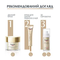 Антивіковий крем для шкіри навколо очей Eucerin Hyaluron-Filler + Elasticity SPF 20 15 мл - мініатюра 5