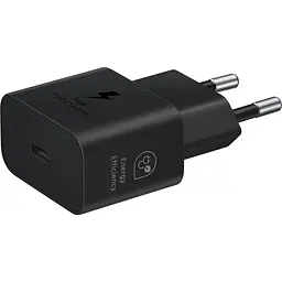 Samsung Зарядний пристрій мережевий 25Вт USB-С кабель USB-C > USB-C 1 м чорний - мініатюра 3