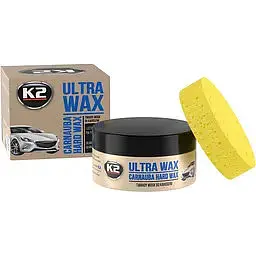 Поліроль K2 Ultra Wax з губкою 250г - мініатюра 2