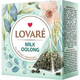 Чай зеленый Lovare Milk oolong 30 г (15 шт. х 2 г)