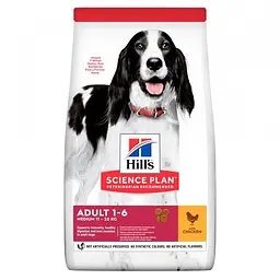 Сухий корм для собак середніх порід з куркою Hills SP Canine Adult Advanced Fitness Medium 2,5 кг