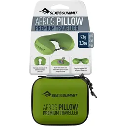 Подушка Sea To Summit Aeros Premium Pillow Traveller к:lime - мініатюра 4