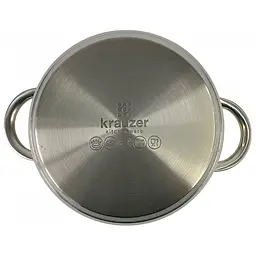 Каструля Krauzer Constant, зі скляною кришкою, 22 см, 4,7 л (78008) - мініатюра 2