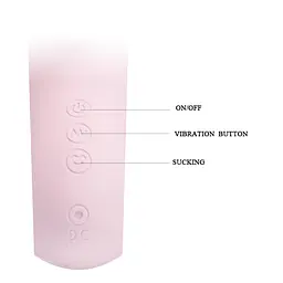 Вібратор - Romance Massage Sucking Vibrator Pink - мініатюра 6