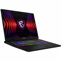 Ноутбук MSI Crosshair 16" FHD+ IPS NVIDIA GeForce RTX 4070 Intel 16-Core i7-14650HX, 64 GB DDR5 RAM, 4 TB SSD, Backlit Keyboard, WiFi 6, Windows 11 Pro D14VGKG-057US (CUSTOM 64/4TB) - мініатюра 2