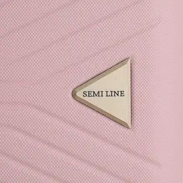 Валіза маленька під ручну поклажу Semi Line 20 дюймів (S) дюймів (S) ABS-Plastic Rose (T5694-1) - мініатюра 9