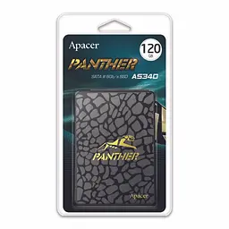 Накопичувач SSD Apacer AS340 120GB 2. 5" 7mm SATAIII Standard - мініатюра 2