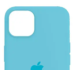 Чохол Silicone Case для Apple iPhone 14 Plus (Sky Blue) AA [72570] - мініатюра 2