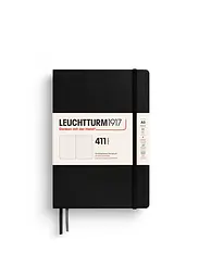 Блокнот Leuchtturm1917 Середній Чорний Крапка (372931)
