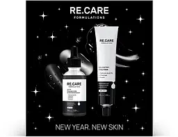 Набір новорічний для догляду за обличчям "New Year. New Skin" Re.Care (ser/30ml + mask/45ml) - мініатюра 3