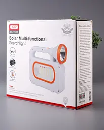 Ліхтар багатофункціональний XO YH05 Solar Panel із сонячною панеллю білий - мініатюра 6