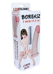 Вібратор B - Series Real Boreasz 7", 20.5 см (тілесний) - мініатюра 8