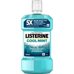 Ополіскувач для ротової порожнини Listerine Свіжа м'ята Захист ясен 500 мл (103060080)