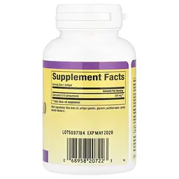 Коензим Q10 Natural Factors Coenzyme Q10 200 mg, 60 капсул - мініатюра 2