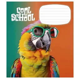 Зошит учнівський "Cool School" 012-3307L-1 в лінію, 12 аркушів