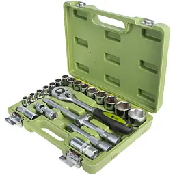 Набір головок Alloid 1/2" 10-32 мм 22 предмета (НГ-4022П) - мініатюра 2