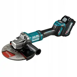Шліфмашина кутова акумуляторна Makita GA038GT201 (230 мм, 6600 об/хв, BL, AFT, AWS, XGT) - мініатюра 3