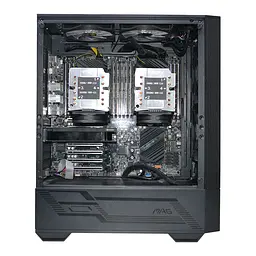 Двопроцесорна робоча станція Power Up #435 AMD EPYC 7F72 x2/128 GB/SSD 1TB/NVIDIA Quadro RTX A2000 6GB - мініатюра 3