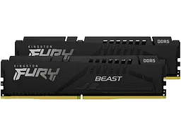 Пам'ять для настільних комп'ютерів Kingston FURY 64 GB (2x32GB) DDR5 6400 MHz Beast EXPO (KF564C32BBEK2-64)