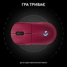 Миша бездротова Logitech G Pro 2 Lightspeed Pink (910-007309) - мініатюра 6