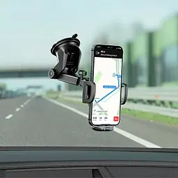 Автомобільний тримач для телефону Borofone BH53 Windy center console car holder 6931474751867 - мініатюра 4