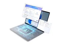 Ноутбук Lenovo ThinkBook 16-G8 16 WUXGA IPS AG, Intel U7-255H, 32GB, F1TB, UMA, Win11P, сірий (21SK007RRA) - мініатюра 2