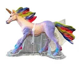 Фигурка «Бегущий единорог» голубая, Dino Toys