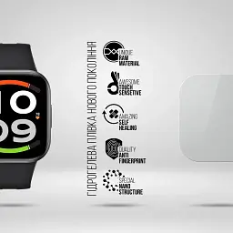 Плівка захисна Armorstandart hydrogel Xiaomi Redmi Watch 6 Active 6 pcs (ARM94017) - мініатюра 2