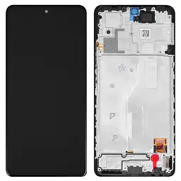 Дисплей Xiaomi Redmi Note 10 Pro, чорний, з рамкою, Original (PRC)