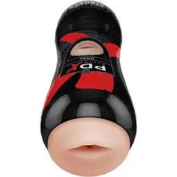 Мастурбатор Pipedream Stroker Oral з вібрацією тілесний