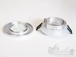 Високоефективний вологозахищений точковий світильник, серія "Aluminium", к. - мініатюра 3